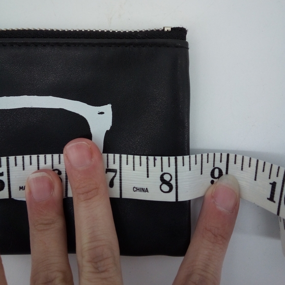 Bobbie Brown Vegan Leather Sunglasses Pouch with Pockets Zipper Graphic Bag - Picture 5 of 10